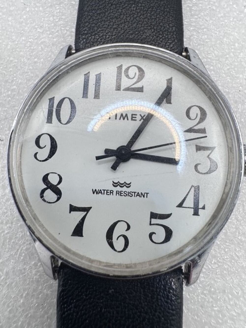 Vintage TIMEX Mercury Easy Reader Taiwan Men's 34mm Watch Mechanical